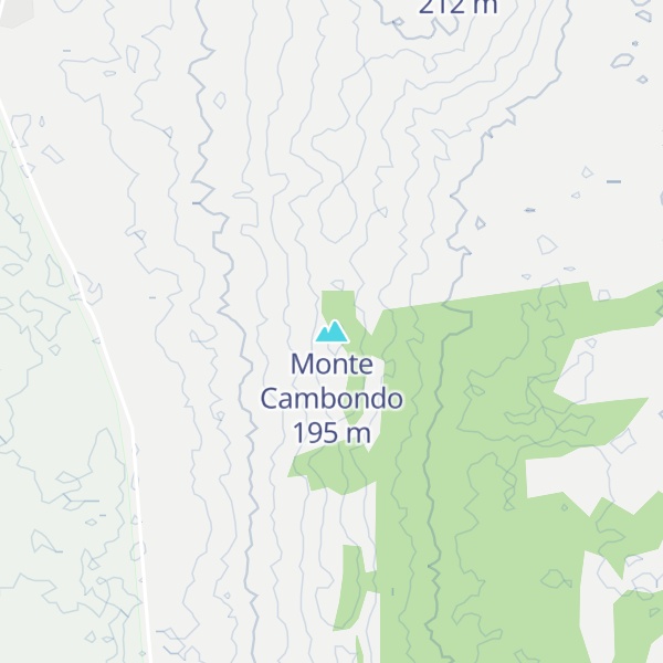 Map of Monte Cambondo