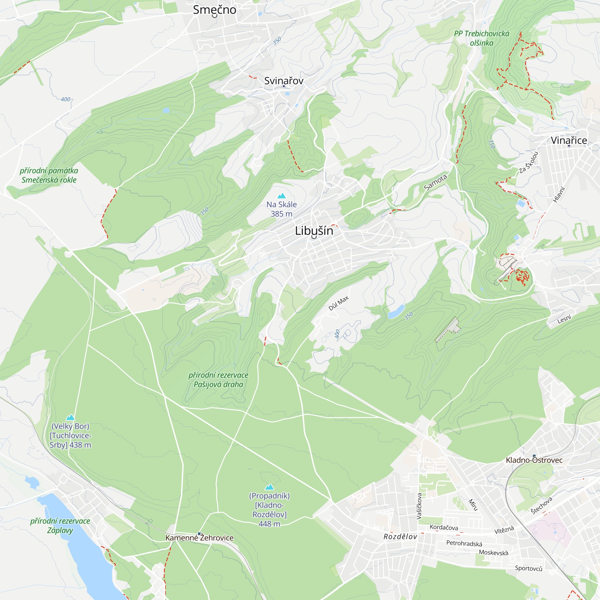 Chata map