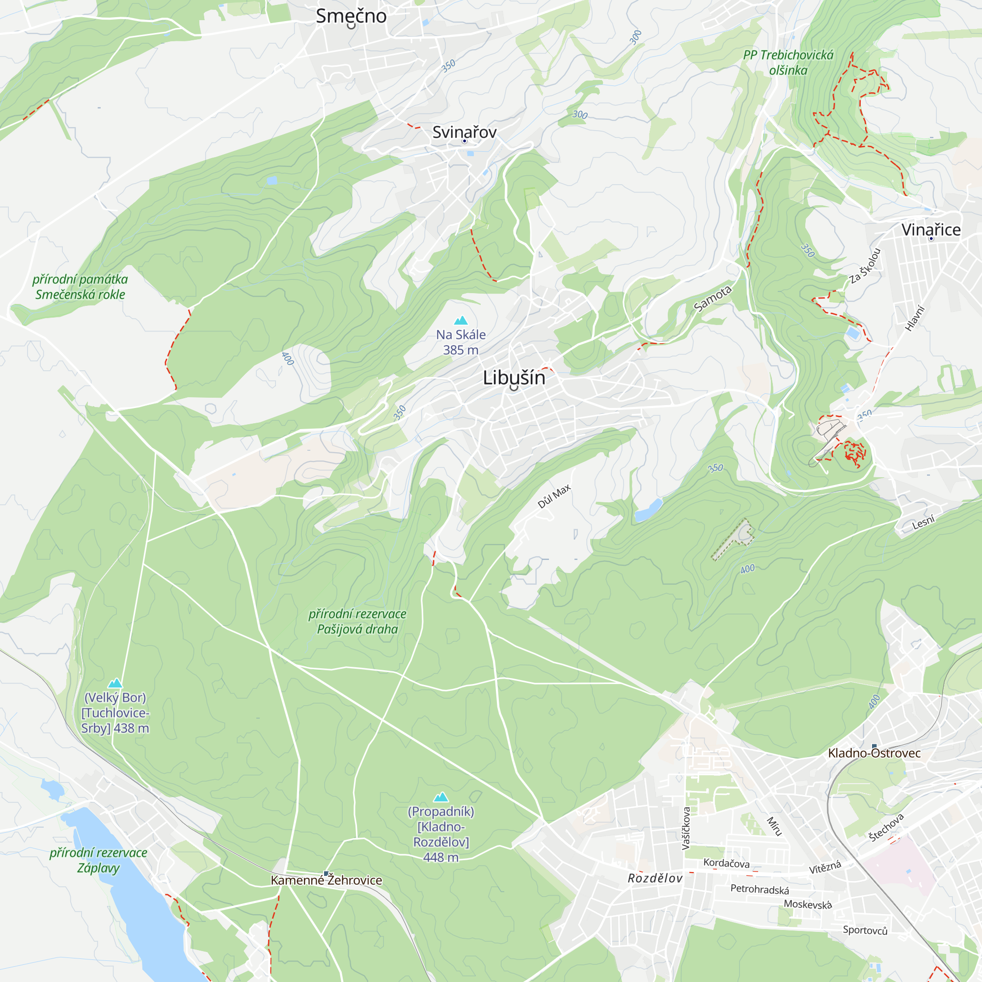 Chata map