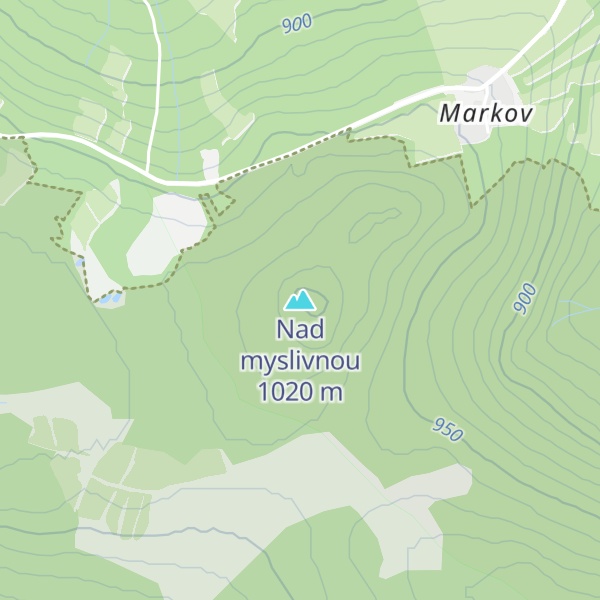 Map of Nad myslivnou