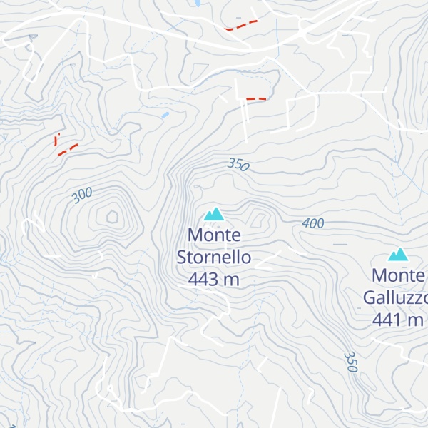 Map of Monte Stornello