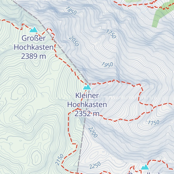 Map of Kleiner Hochkasten