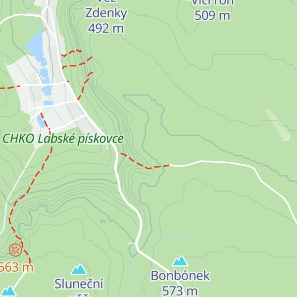 Map of Severní Plotnová věž