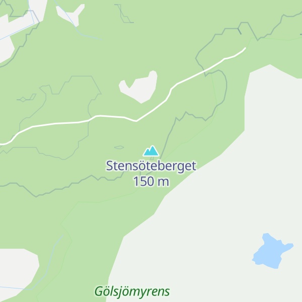 Map of Stensöteberget