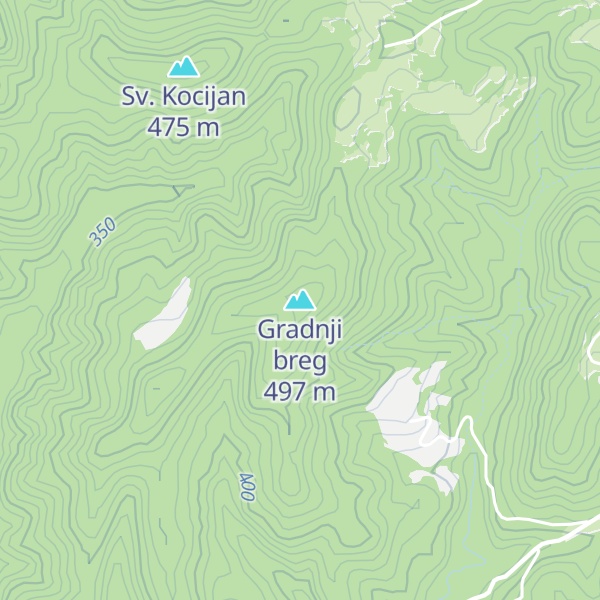 Map of Gradnji breg