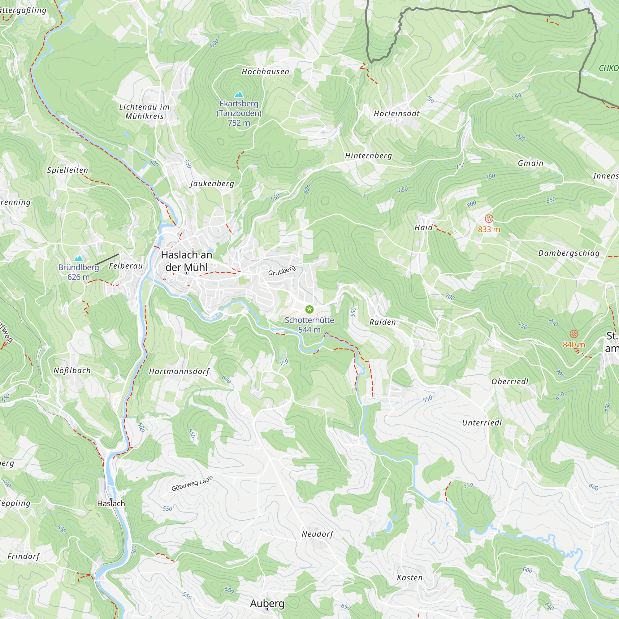 Schotterhütte map