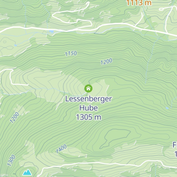 Map of Lessenberger Hube