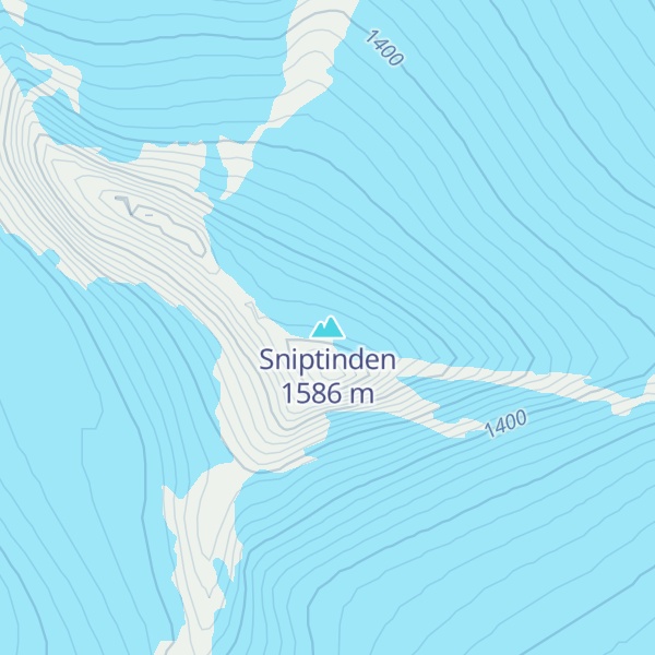 Map of Sniptinden