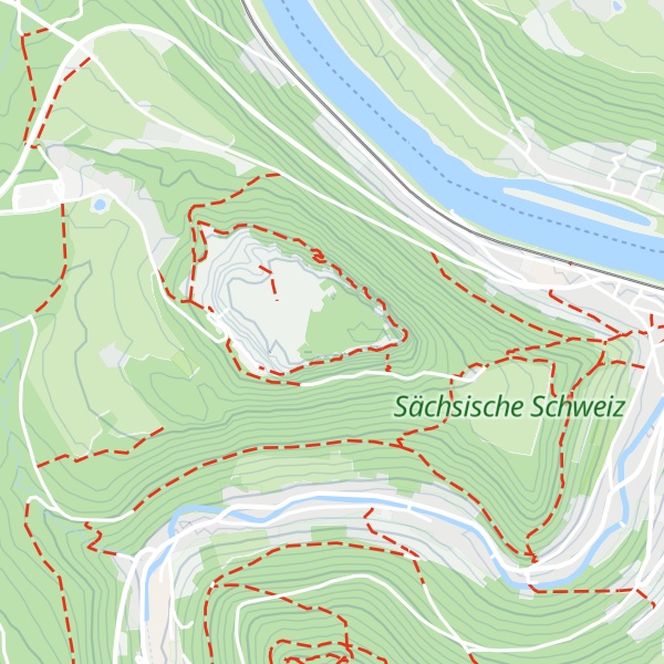 Map of Königstein