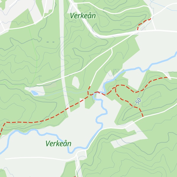 Map of Vantalängan