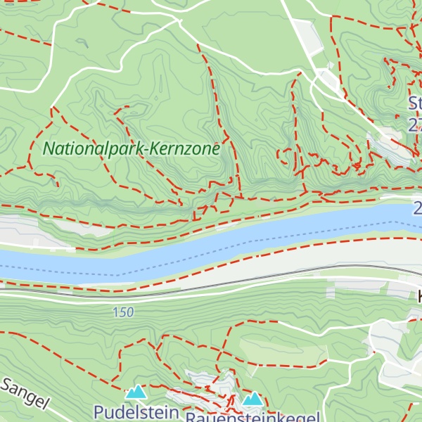 Map of Karl-Stein-Hütte
