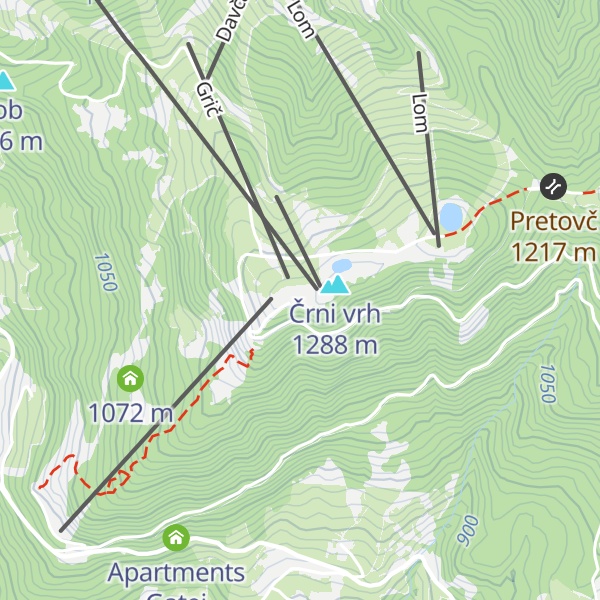 Map of Alpska Perla