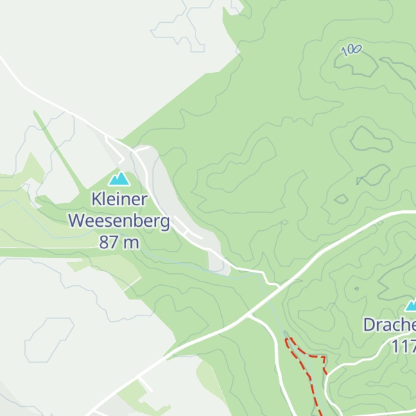 Map of Großer Weesenberg