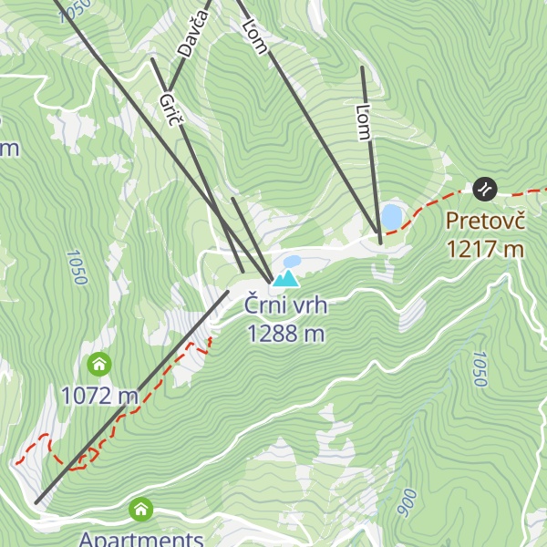 Map of 20 kV STIKALIŠČE