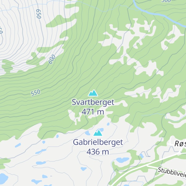 Map of Svartberget