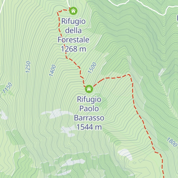 Map of Rifugio Paolo Barrasso