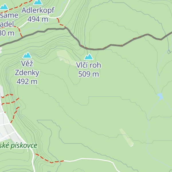 Map of Pecen