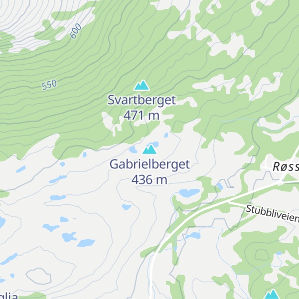 Map of Gabrielberget