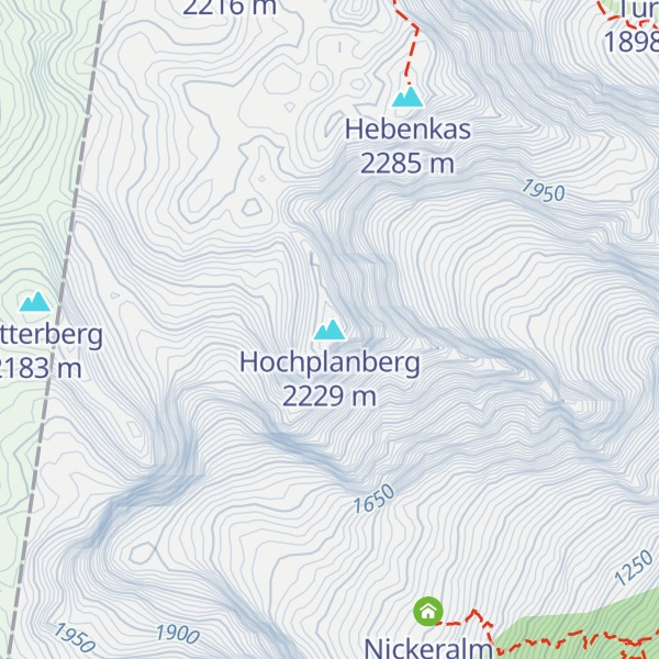Map of Hochplanberg