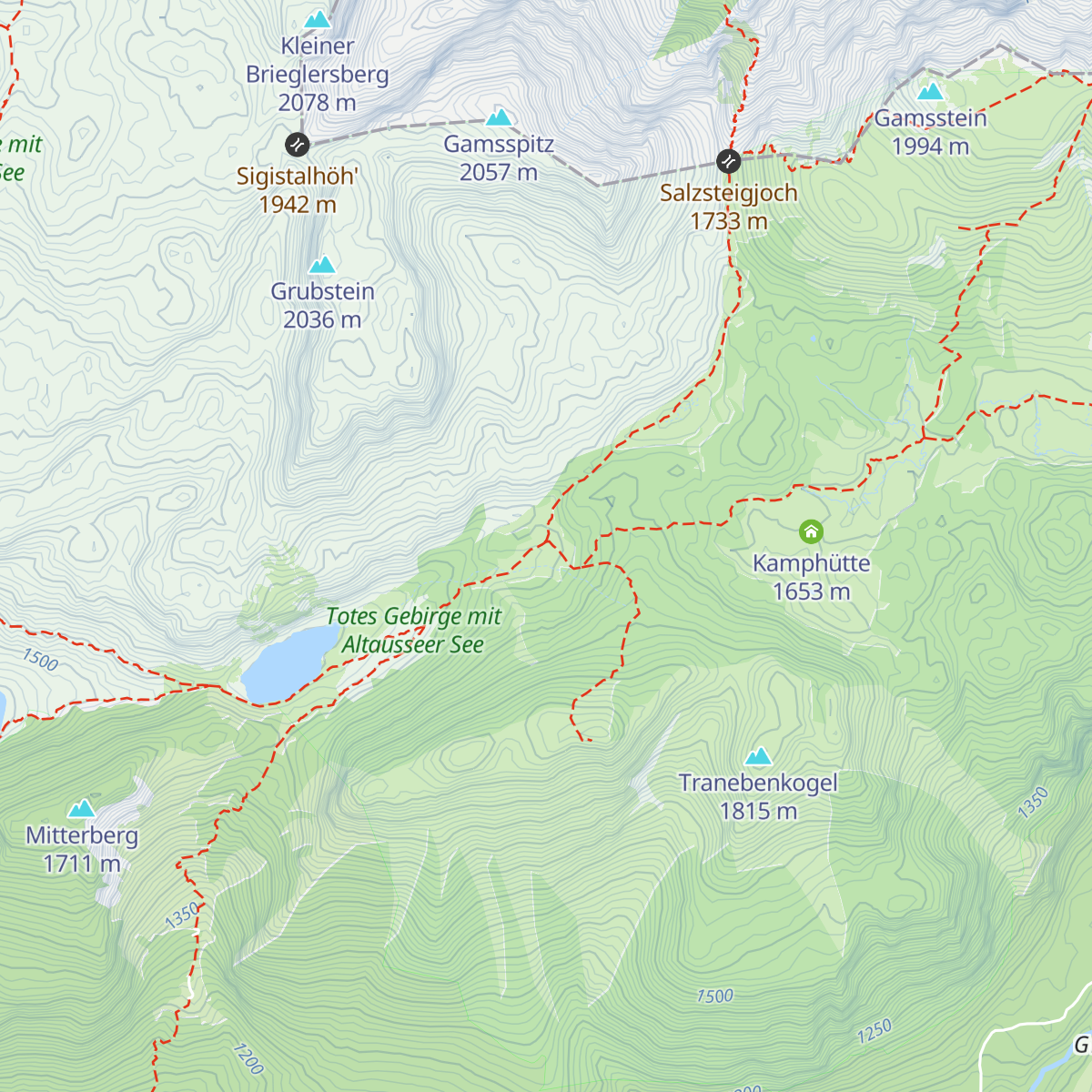 Wiadahoamhütte map