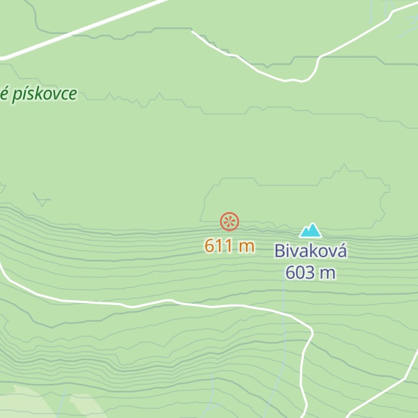 Map of Brězová věž