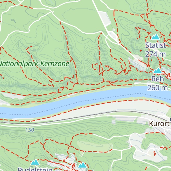 Map of GutsMuths-Hütte