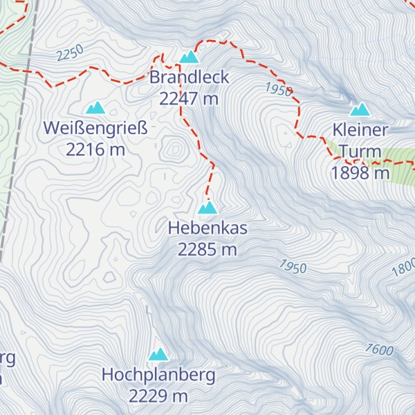 Map of Hebenkas