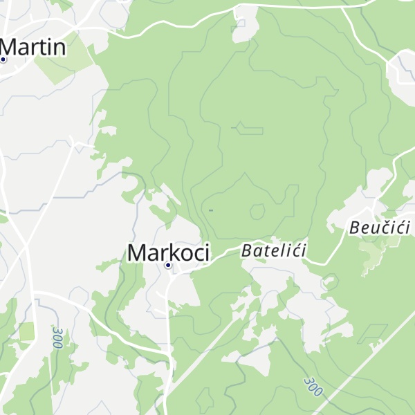 Map of Kožljak