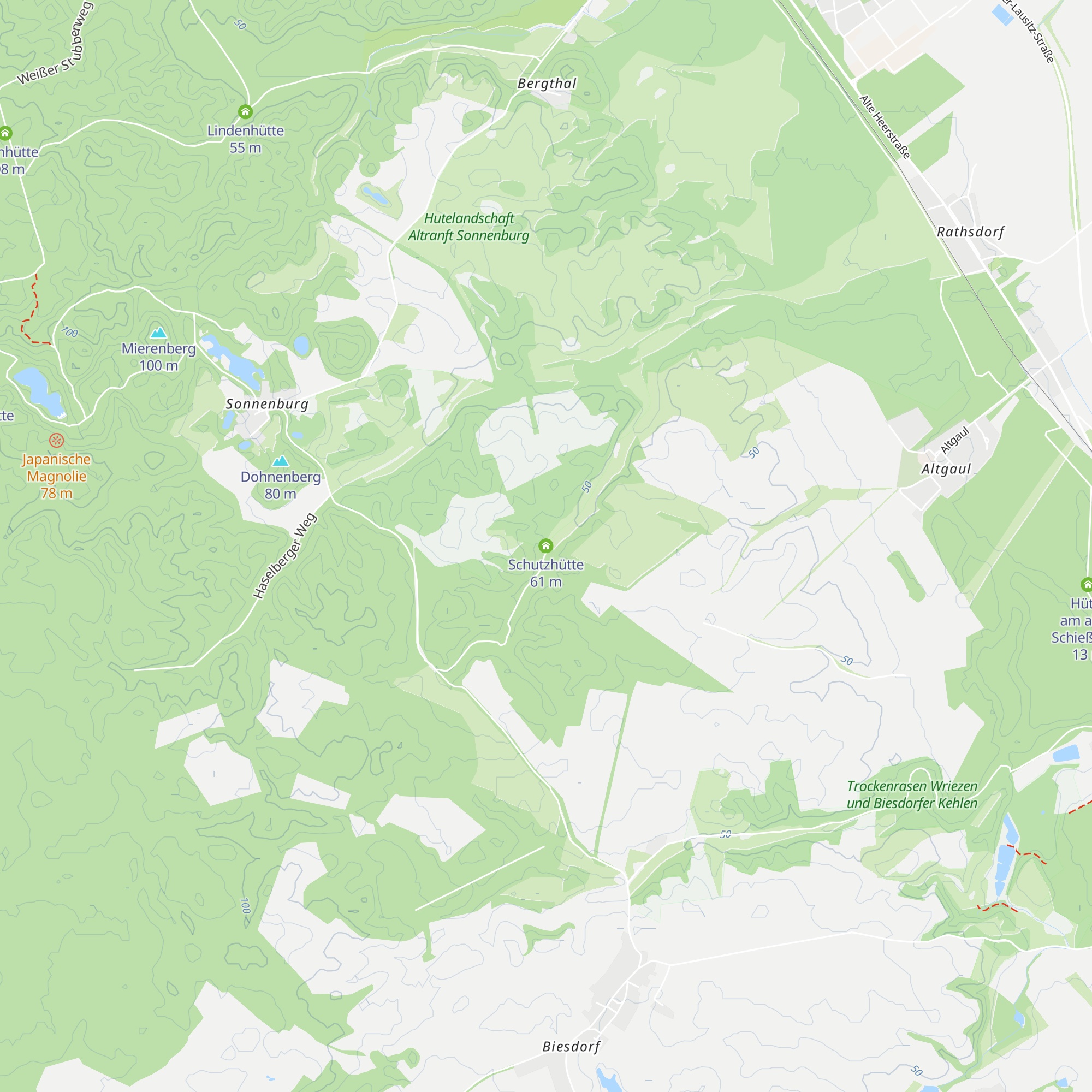 Schutzhütte map