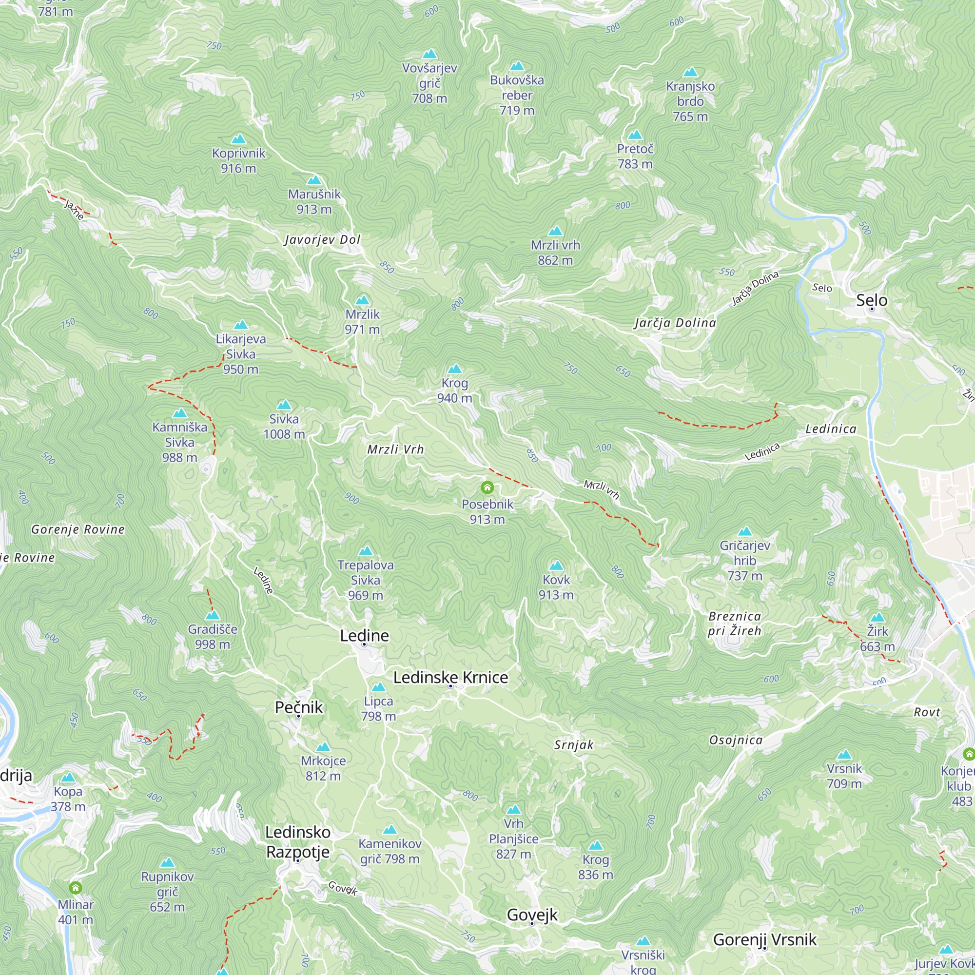 Posebnik map