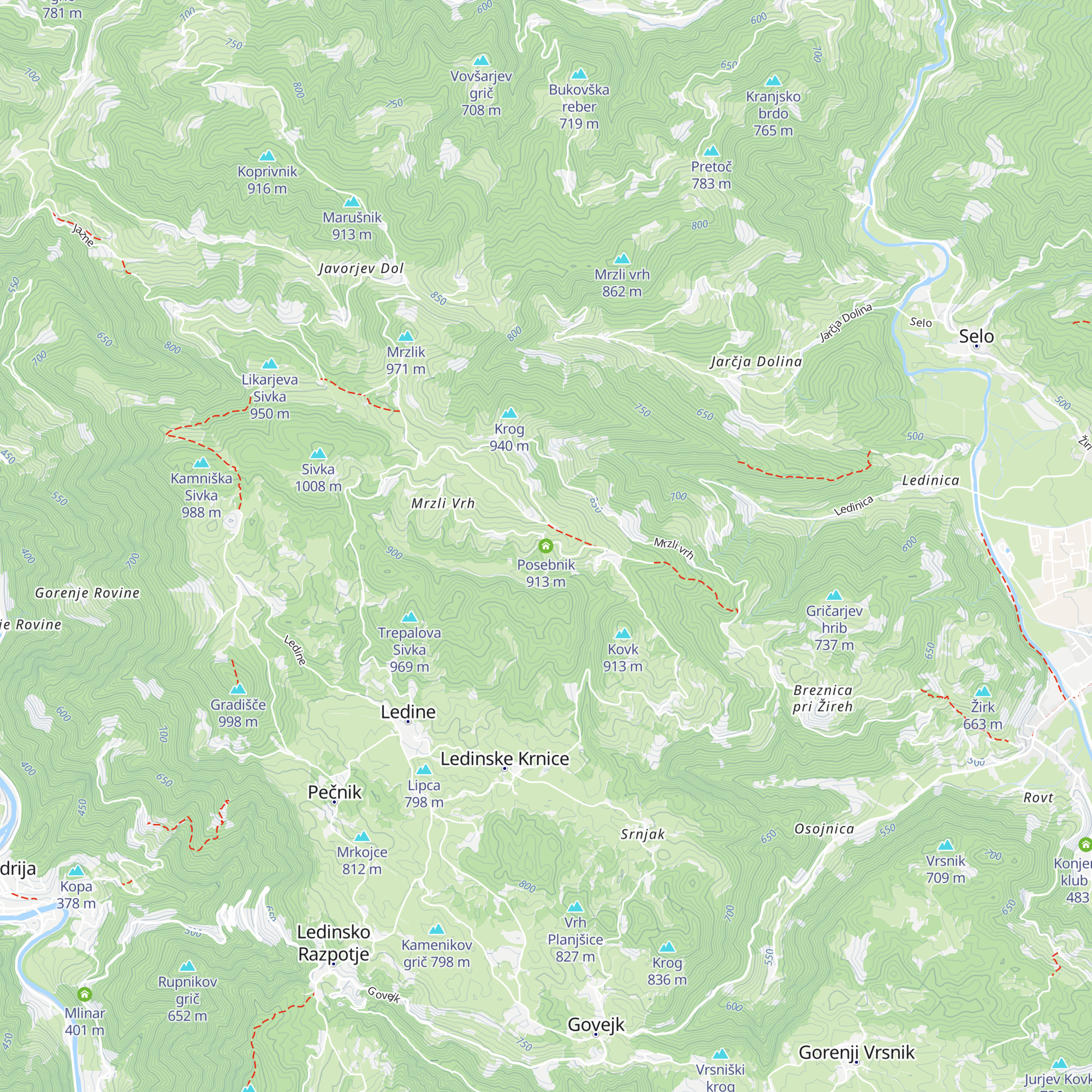 Posebnik map
