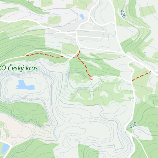 Map of Zlatý kůň