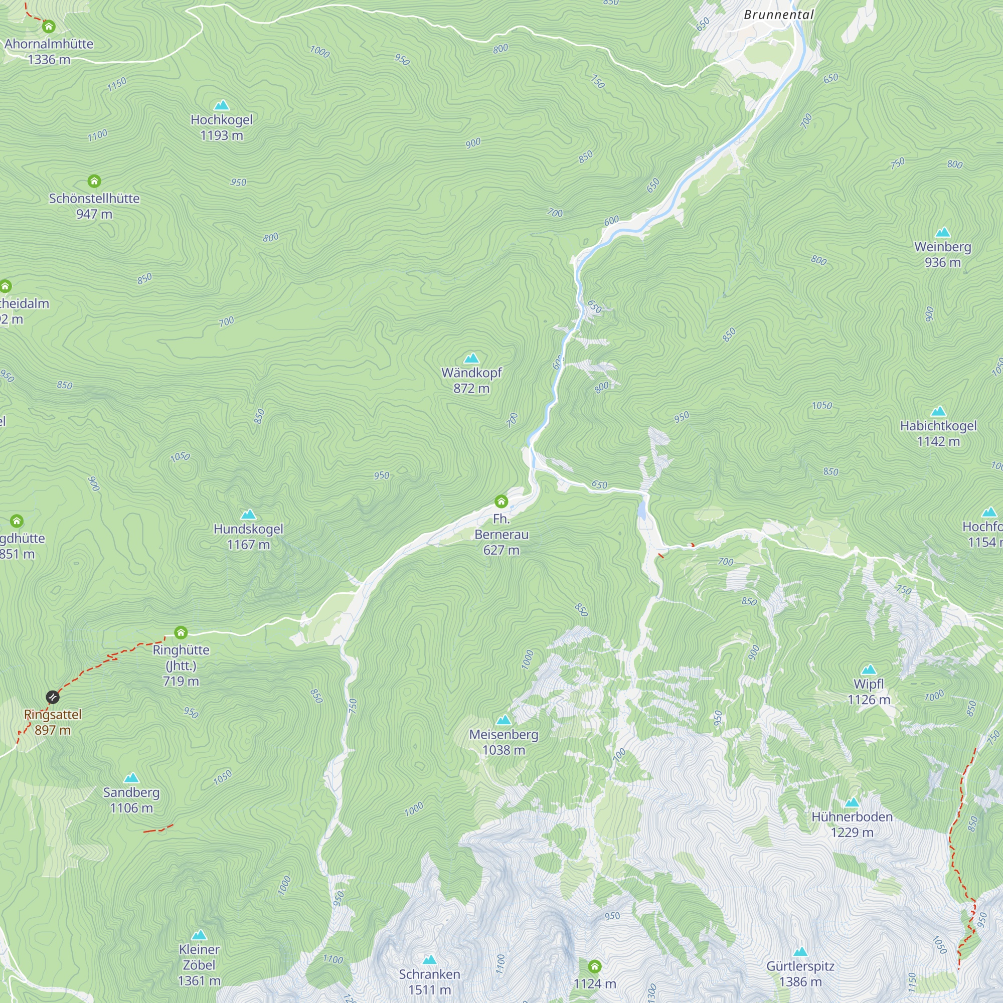 Fh. Bernerau map
