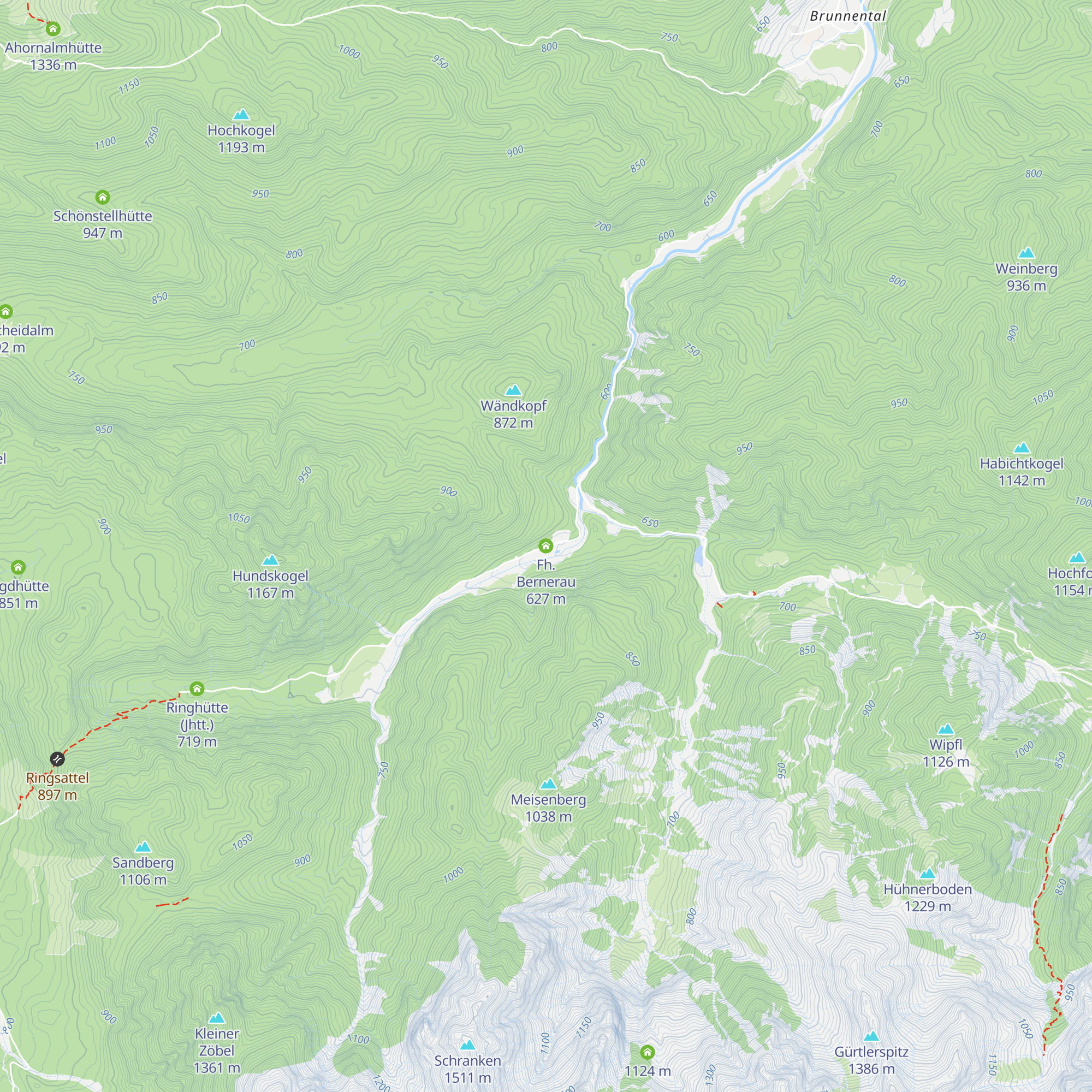 Fh. Bernerau map