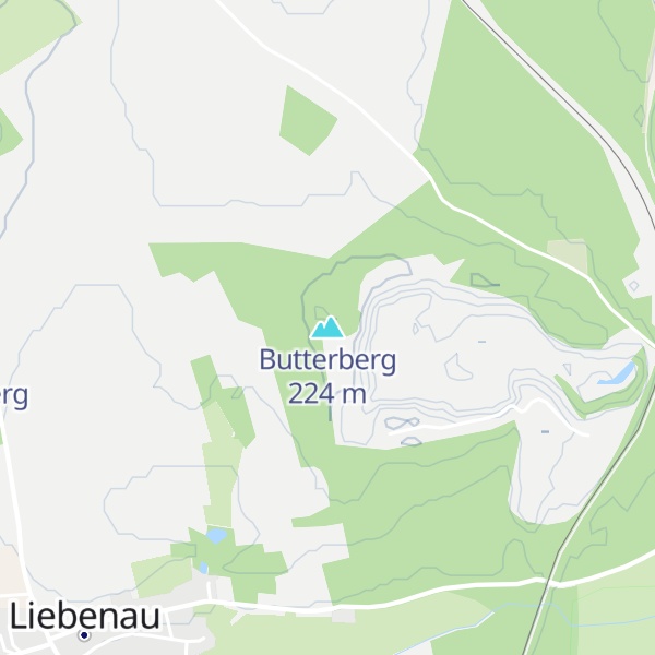 Map of Butterberg