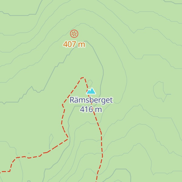 Map of Rämsberget