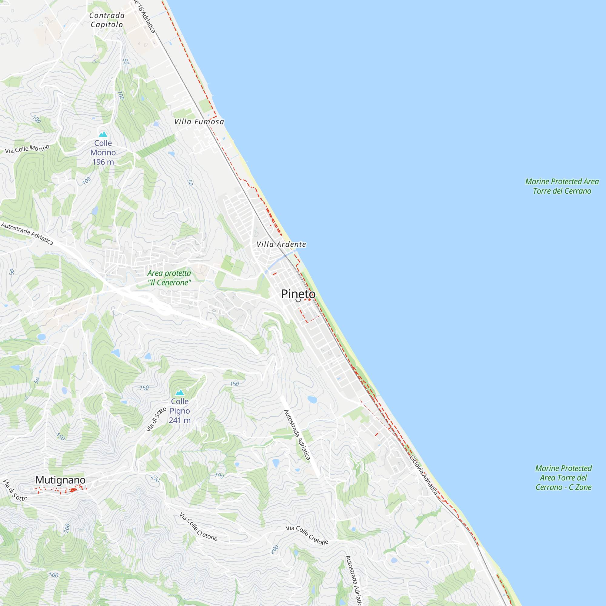 IAT - Informazioni Turistiche map