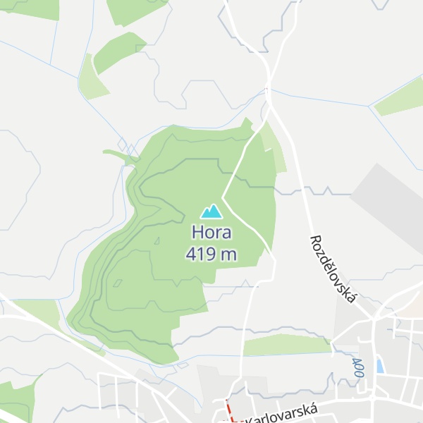 Map of Hora