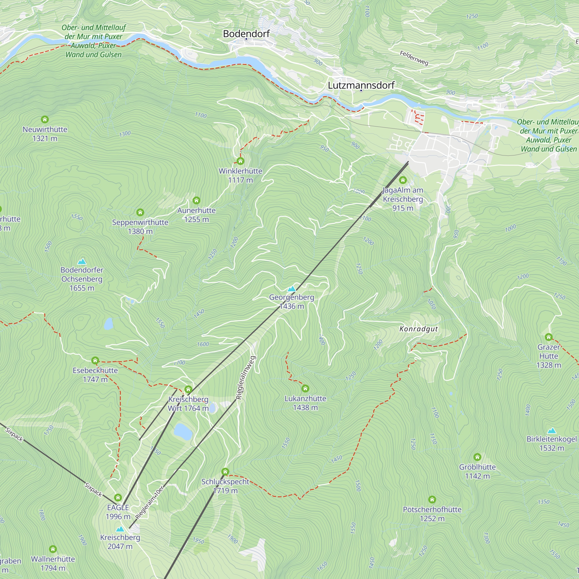 Edelweißhütte map