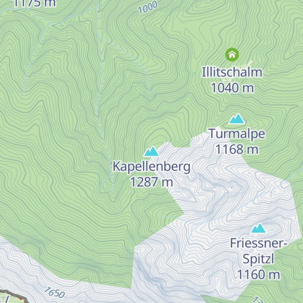 Map of Kapellenberg