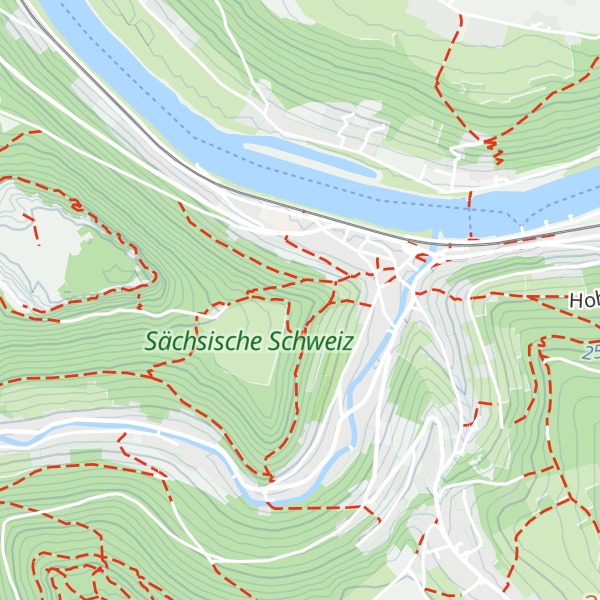 Map of Latzhütte