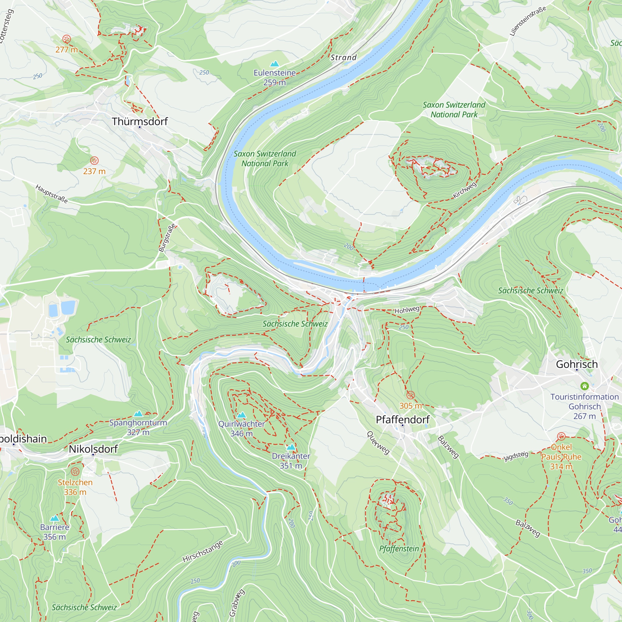 Latzhütte map