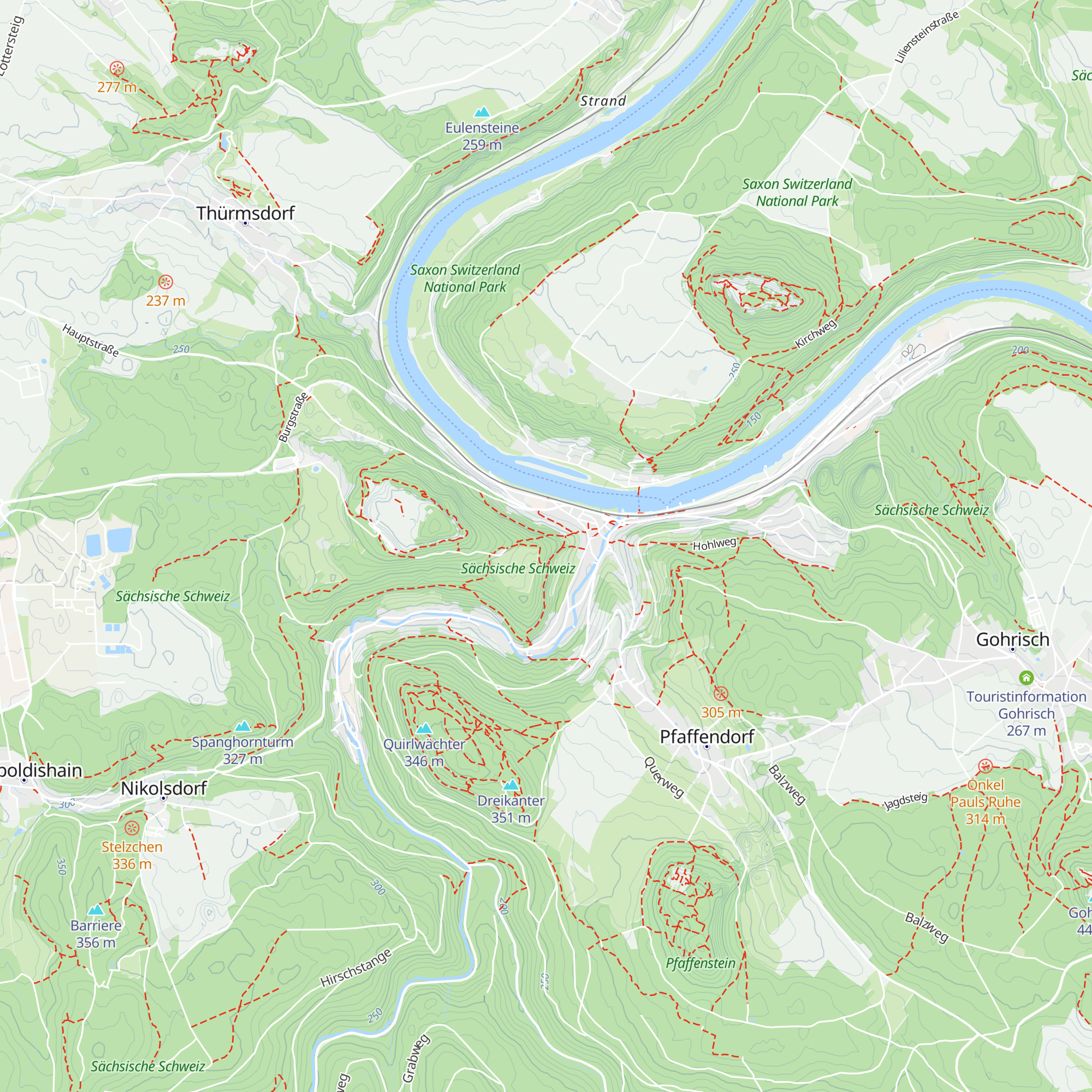Latzhütte map