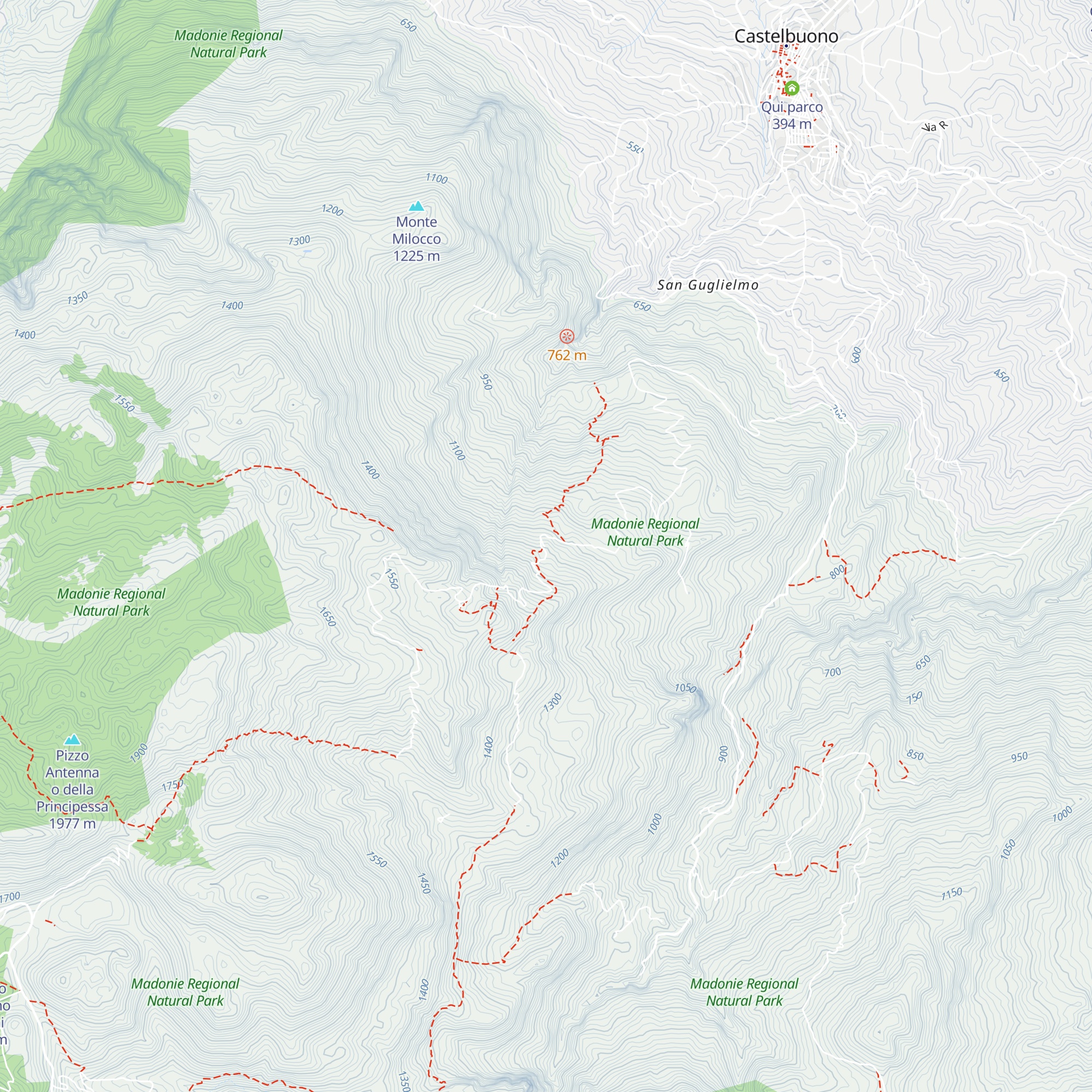 Rifugio Crispi map