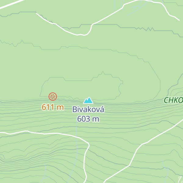 Map of Zvonice