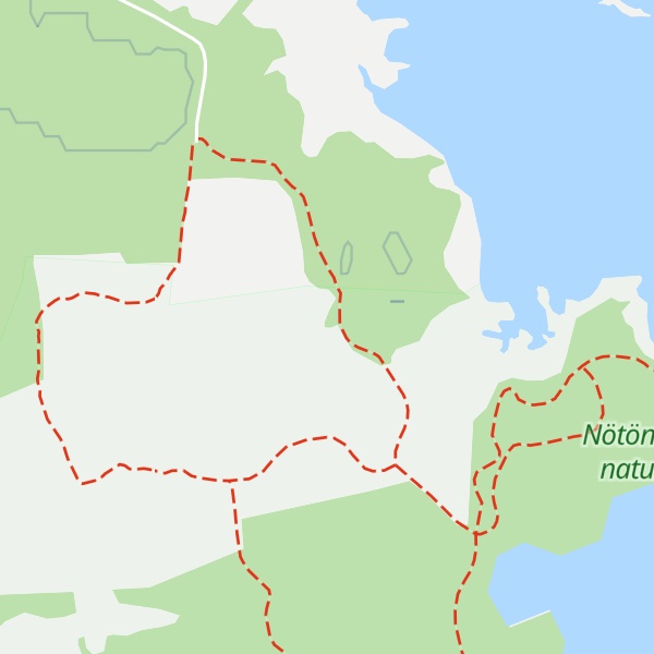 Map of Linsöstugan