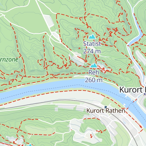 Map of Kurt Heinicke Hütte