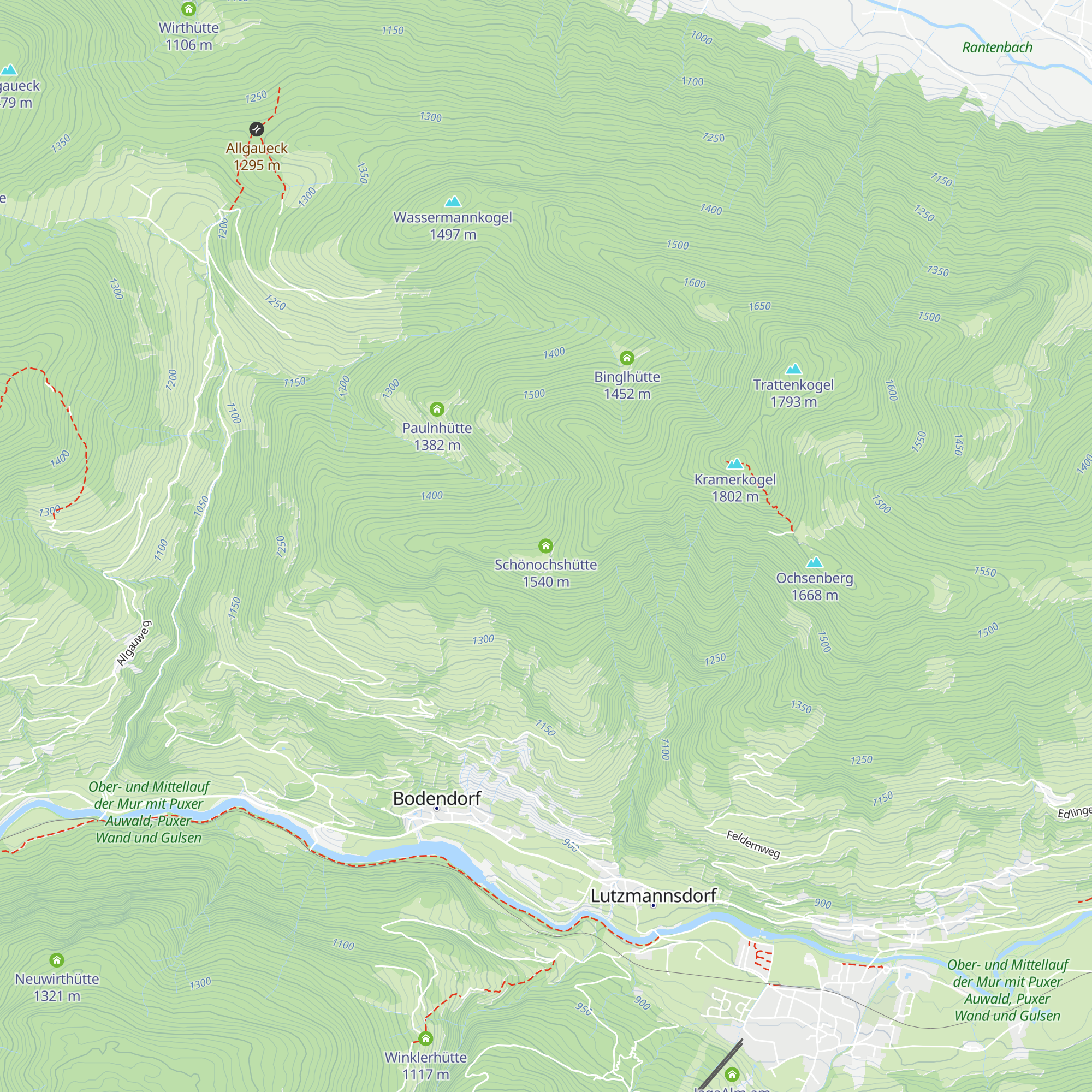 Schönochshütte map