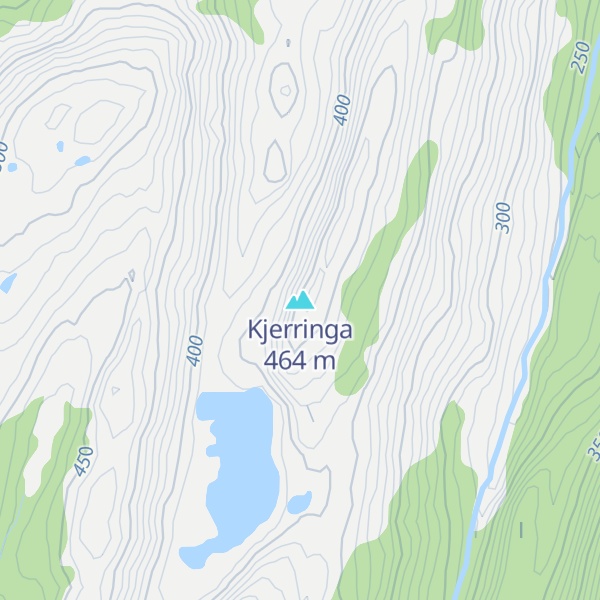 Map of Kjerringa