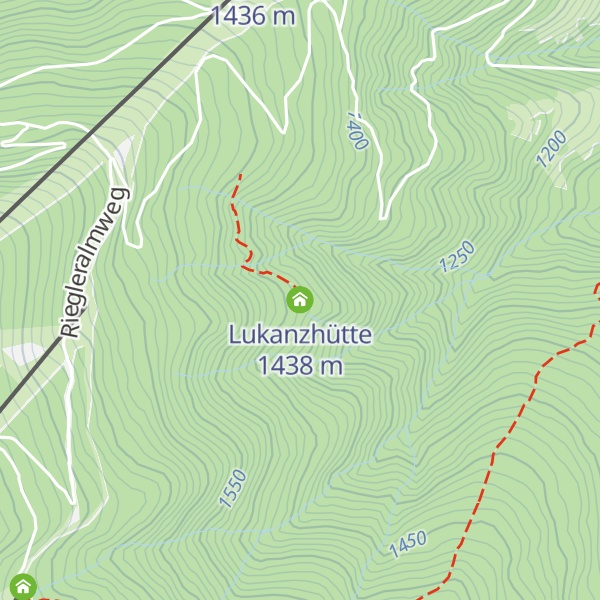 Map of Lukanzhütte